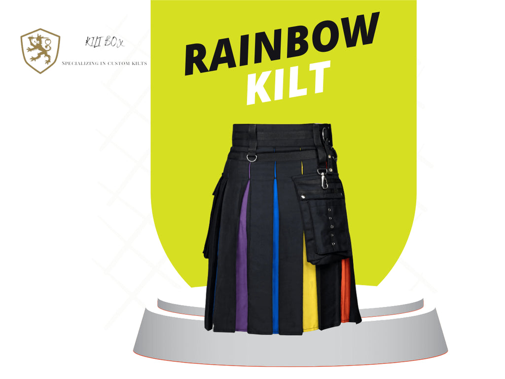 rainbow kilt