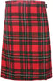 Royal Stewart tartan Tartan Kilt || 8 Yard Handmade 16oz Traditional Heavy Weight Kilt - Custom Made
