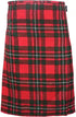 Wallace tartan Tartan Kilt || 8 Yard Handmade 16oz Traditional Heavy Weight Kilt - Custom Made