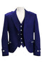 Blue Argyle Kilt Jacket and Vest