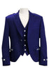 Blue Argyle Kilt Jacket and Vest