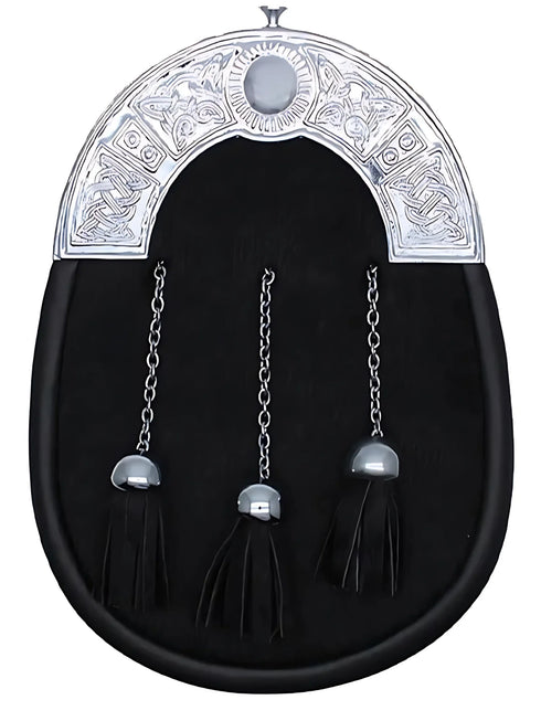 Black Antique Full Dress Sporran