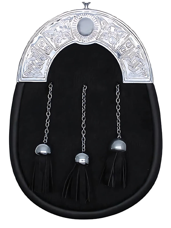Black Antique Full Dress Sporran