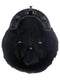 Black Rabbit Fur Dress Sporran
