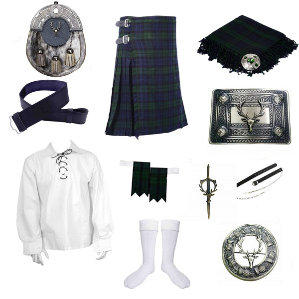 Full Kilt Package (12 Pcs Set)
