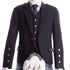 Black Formal Argyll Kilt Jacket and Vest