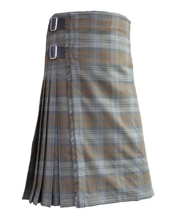 Black Watch Weathered Tartan Kilt | 8 Yards
