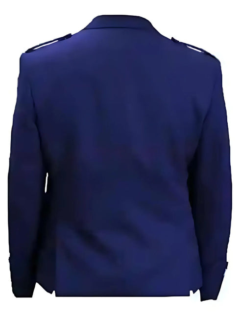 Blue Argyle Kilt Jacket and Vest