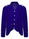 Blue Velvet Argyle Kilt Jacket