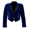 Blue Velvet Prince Charlie Jacket and Waistcoat