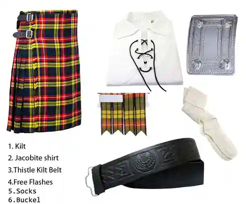 Buchanan Tartan Kilt Package