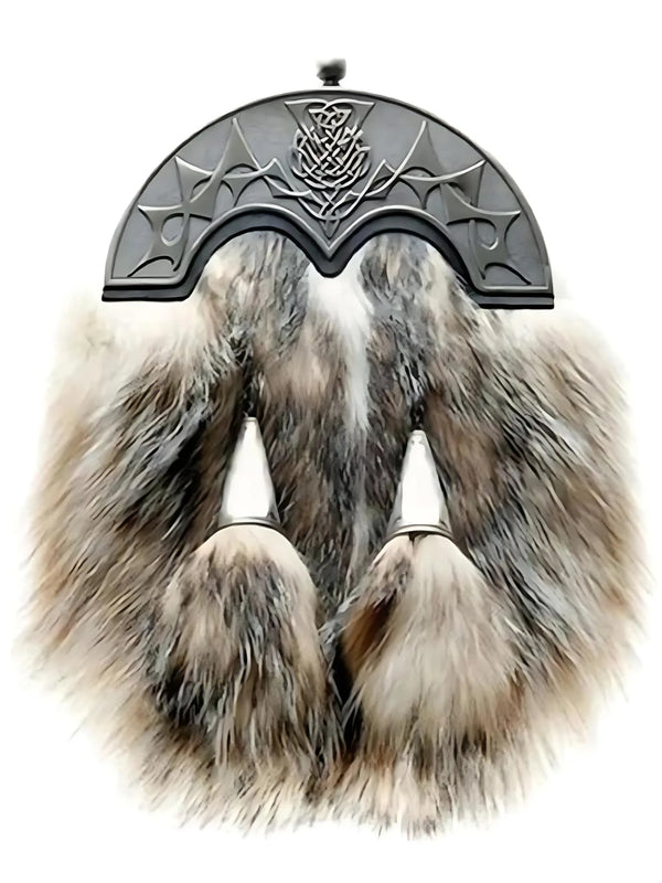 Cantle Fox Fur Sporran