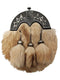 Fox Fur Sporran With Antique Thistle Cantle