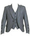Grey Argyle Kilt Jacket