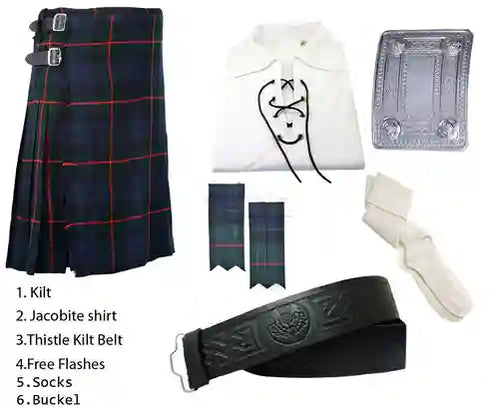 Gunn Tartan Kilt Package