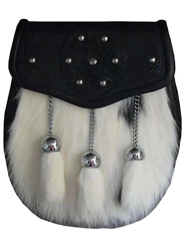 Highland Outfit Rabbit Fur Sporran