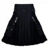 Gothic Kilt Detachable Pockets Modern Gothic Fashion Kilt Active Men