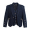 Men's Blue Tweed Kilt Jacket and Waistcoat