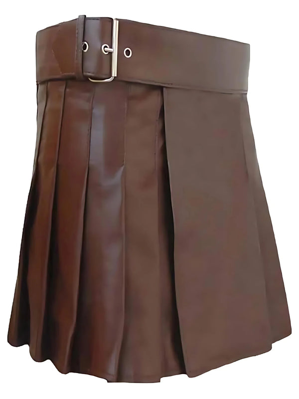 Leather Kilt For Men
