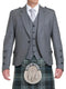 Light Grey Argyle Kilt Jacket