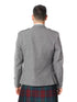 Light Grey Tweed Kilt Jacket and Waistcoat