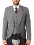 Light Grey Tweed Kilt Jacket and Waistcoat