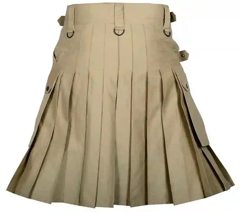 Khaki Utility Kilt
