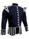 Navy Blue Doublet Pipe Band Jacket
