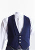 Navy Blue Prince Charlie Jacket and Waistcoat