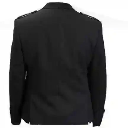 Ex-Hire Argyll Kilt Jacket - Black Wool