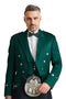 Green Prince Charlie Kilt Jacket and Waistcoat
