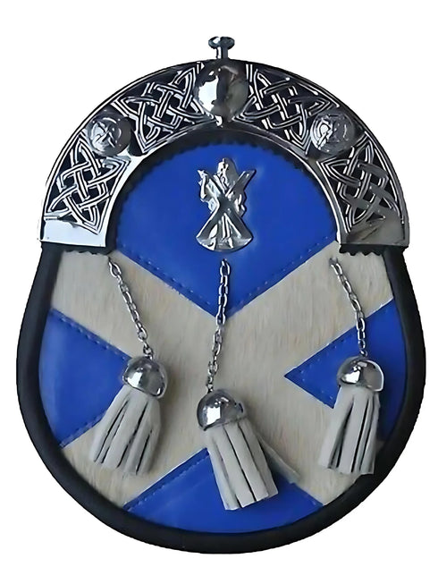 Scottish Flag Full Dress Sporran