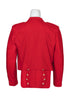 Scottish Red Prince Charlie Jacket with 5 Button Vest