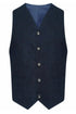 Blue Tweed Crail Kilt Jacket and Waistcoat