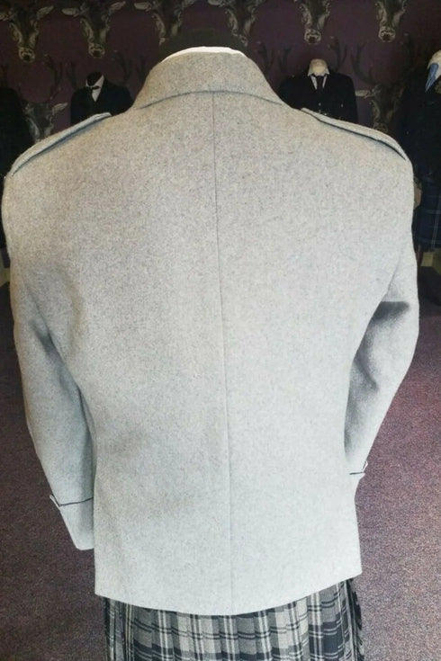 Light Grey Argyll Jacket for Men
