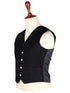 Scottish Black Argyll Kilt Vest