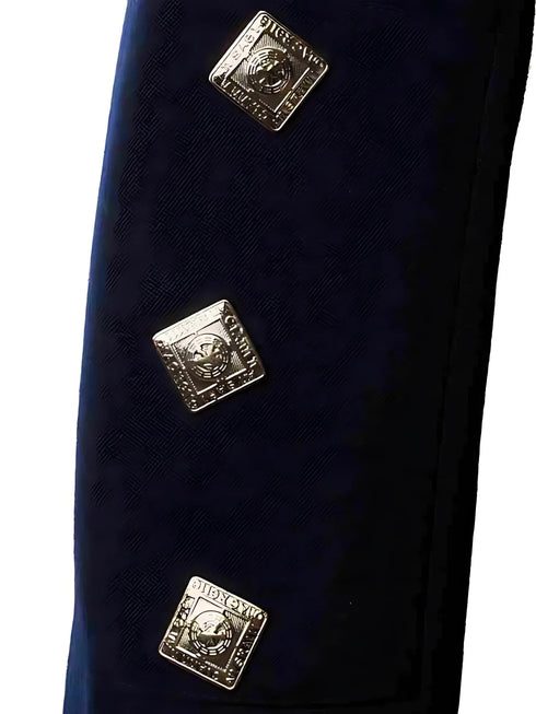 Men's Scottish Black Prince Charlie Kilt jacket