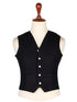 Scottish Black Argyll Kilt Vest