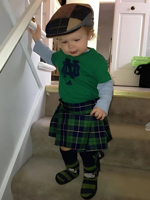 Irish Clover Youth Sport Kilt