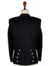 Scottish Black Argyll Kilt Jacket and Vest