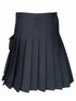 Plain Black Utility Kilt
