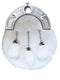 White Fox Fur Dress Sporran
