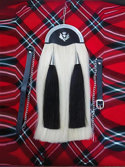 White Horse Hair Sporran