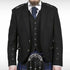 Charcoal Tweed Crail Kilt Jacket and Vest