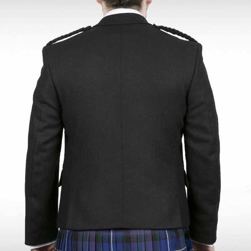 Charcoal Tweed Crail Kilt Jacket and Vest