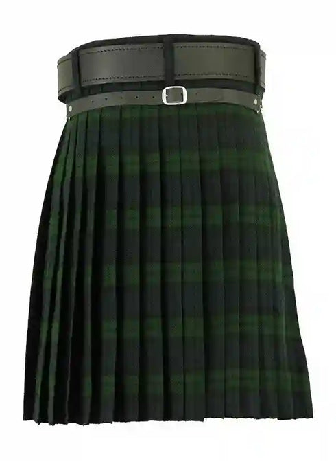 Black Watch Tartan Kilt | Men's Scottish Highland Dress Tartan Kilt