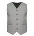 Light Grey Argyle Kilt Jacket and Waistcoat