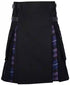 Scottish Men’s Hybrid Utility Kilt Pride of Scotland Under Pleats