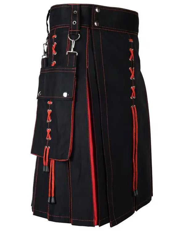 Scottish Men’s Utility Fashion Kilt