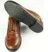 Brown Scottish Ghillie Brogues Kilt Leather Shoes With Leather Sole UK Size 5 -12